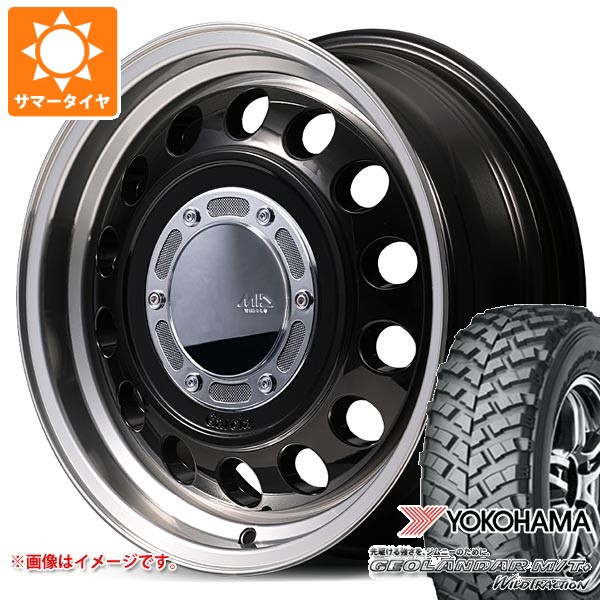 【タイヤ交換対象】5本セット スズキ ジムニー用 2026年製 サマータイヤ ヨコハマ ジオランダー M/T+ G001J 195R16C 104/102Q ガルシア シスコ タイプ2 5.5-16 タイヤホイール5本セット|タイヤ1番OFF-ROAD