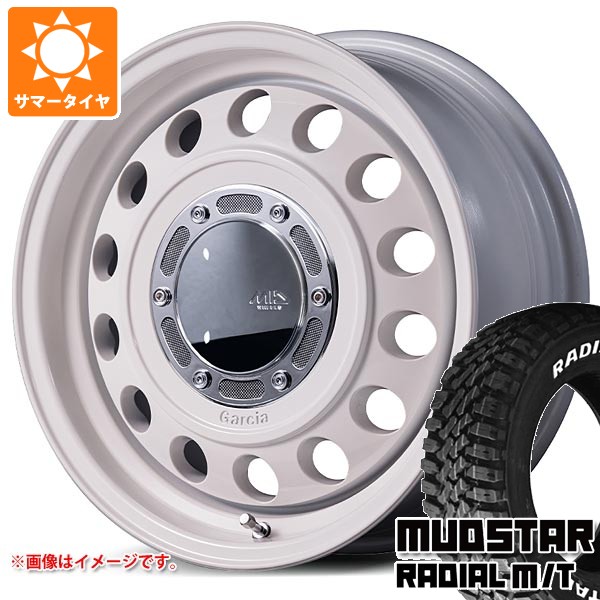 【タイヤ交換対象】スズキ ジムニー JB64W用 サマータイヤ マッドスター ラジアル M/T 215/70R16 100T ホワイトレター ガルシア シスコ タイプ2 5.5-16 タイヤホイール4本セット｜タイヤ1番OFF-ROAD