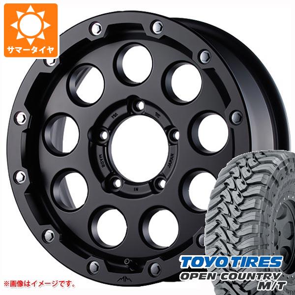 【タイヤ交換対象】5本セット スズキ ジムニーノマド JC74W用 サマータイヤ トーヨー オープンカントリー M/T LT225/75R16 103/100Q ホワイトレター ギャルソン マルビーレ マッドラン 5.5-16 タイヤホイール5本セット
