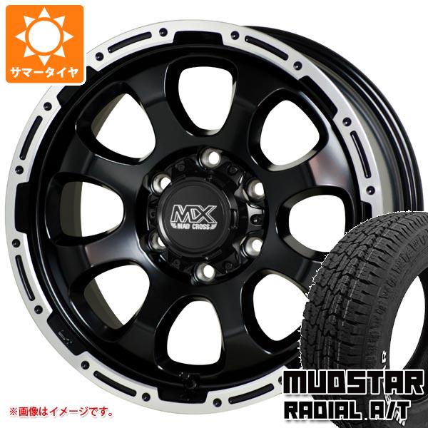 【タイヤ交換対象】NV350キャラバン E26用 サマータイヤ マッドスター ラジアル A/T 215/65R16C 109/107L ホワイトレター マッドクロスグレイス 6.5-16 タイヤホイール4本セット｜タイヤ1番OFF-ROAD