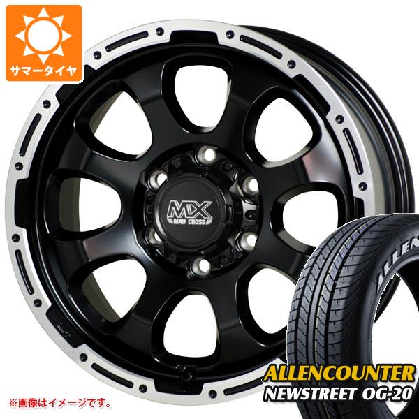 【タイヤ交換対象】ハイエース 200系用 サマータイヤ オーレンカウンター ニューストリート OG-20 215/60R17C 109/107T ホワイトレター マッドクロスグレイス 6.5-17 タイヤホイール4本セット|タイヤ1番OFF-ROAD
