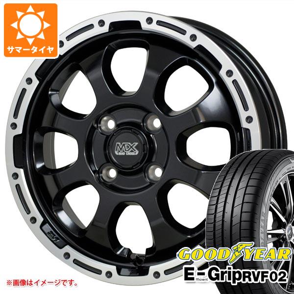 【タイヤ交換対象】サマータイヤ 165/55R15 75V グッドイヤー エフィシエントグリップ RVF02 マッドクロスグレイス 4.5-15 タイヤホイール4本セット｜タイヤ1番OFF-ROAD