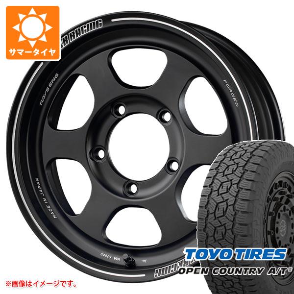 【タイヤ交換対象】ジムニー JB64W用 サマータイヤ トーヨー オープンカントリー A/T3 215/70R16 100T レイズ ボルクレーシング TE37XT FOR J 5.5-16 タイヤホイール4本セット|タイヤ1番OFF-ROAD