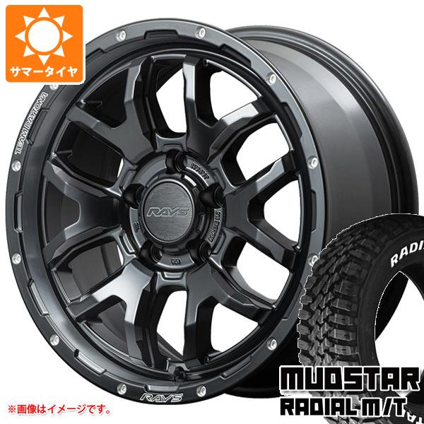 【タイヤ交換対象】デリカD:5用 サマータイヤ マッドスター ラジアル M/T 215/70R16 100T ホワイトレター レイズ デイトナ F6 ブースト 7.0-16 タイヤホイール4本セット|タイヤ1番OFF-ROAD