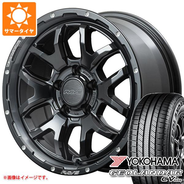 【タイヤ交換対象】2026年製 サマータイヤ 225/70R16 103H ヨコハマ ジオランダー CV G058 レイズ デイトナ F6 ブースト 7.0-16 タイヤホイール4本セット|タイヤ1番OFF-ROAD