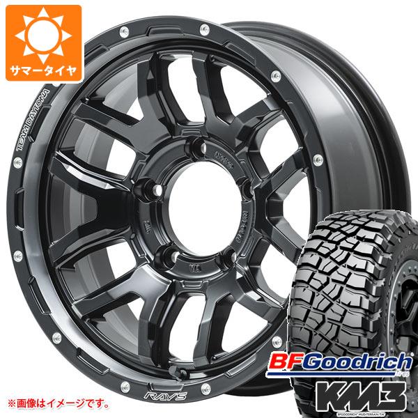 【タイヤ交換対象】ジムニー JB64W用 サマータイヤ BFグッドリッチ マッドテレーンT/A KM3 LT225/75R16 115/112Q レイズ デイトナ F6 ブースト 5.5-16 タイヤホイール4本セット｜タイヤ1番OFF-ROAD