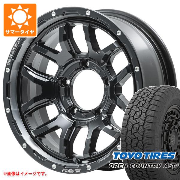 【タイヤ交換対象】ジムニーシエラ JB74W用 サマータイヤ トーヨー オープンカントリー A/T3 215/70R16 100T レイズ デイトナ F6 ブースト 6.0-16 タイヤホイール4本セット｜タイヤ1番OFF-ROAD