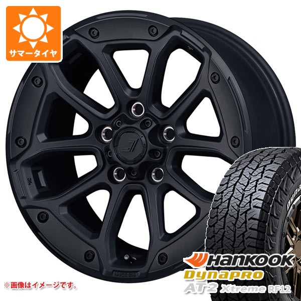 【タイヤ交換対象】ジープ ラングラー JK/JL系用 2026年製 サマータイヤ ハンコック ダイナプロAT2 エクストリーム RF12 265/70R17 115T ホワイトレター ジェップセン MJCR 216 タイヤホイール4本セット｜タイヤ1番OFF-ROAD