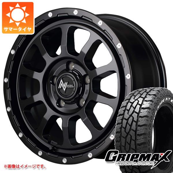 【タイヤ交換対象】CX-5 KE/KF系用 サマータイヤ グリップマックス マッドレイジ R/T MAX LT215/70R16 100/97R ホワイトレター ナイトロパワー M10 パーシング 7.0-16 タイヤホイール4本セット