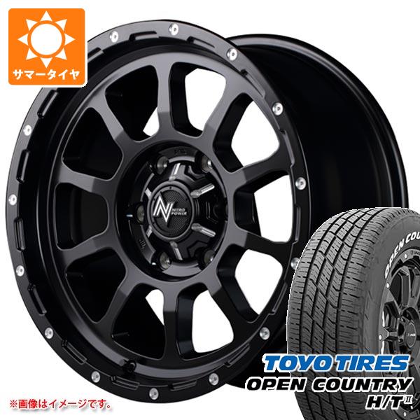 【タイヤ交換対象】トヨタ ハイエース 200系用 2026年製 サマータイヤ トーヨー オープンカントリー H/T2 215/70R16 100H ホワイトレター ナイトロパワー M10 パーシング 6.5-16 タイヤホイール4本セット｜タイヤ1番OFF-ROAD 105,270円