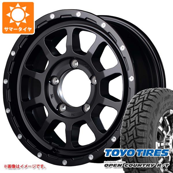 【タイヤ交換対象】スズキ ジムニーノマド JC74W用 サマータイヤ トーヨー オープンカントリー R/T 235/70R16 106Q ホワイトレター ナイトロパワー M10 パーシング 6.0-16 タイヤホイール4本セット