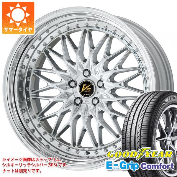 【タイヤ交換対象】サマータイヤ 215/40R18 89W XL グッドイヤー エフィシエントグリップコンフォート ワーク VS XV 7.5-18 タイヤホイール4本セット
