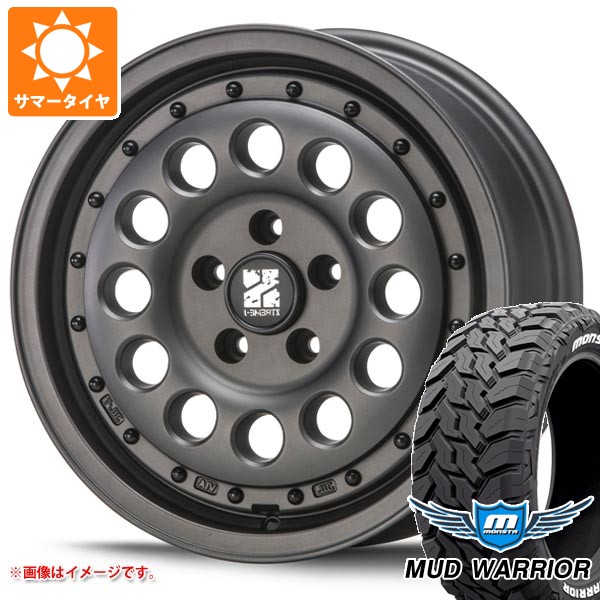 サマータイヤ 235/70R16 104/101Q モンスタ マッドウォーリアー ホワイトレター MLJ エクストリームJ ラギッド 6.5-16 タイヤホイール4本セット｜タイヤ1番OFF-ROAD