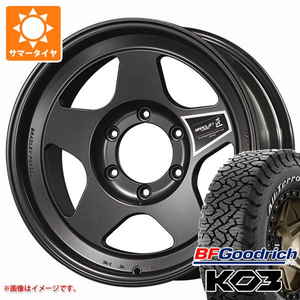【タイヤ交換対象】5本セット ランドクルーザー70 GRJ79K用 サマータイヤ BFグッドリッチ オールテレーンT/A KO3 LT235/85R16 120/116S ホワイトレター ブラッドレー フォージド タクミ 6.5-16 タイヤホイール5本セット|タイヤ1番OFF-ROAD