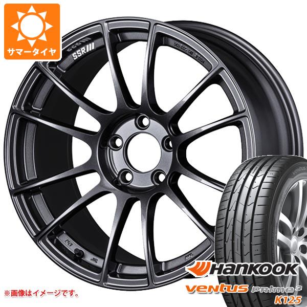 【タイヤ交換対象】サマータイヤ 165/45R16 74V XL ハンコック ベンタス プライム3 K125 SSR GTX04 5.0-16 タイヤホイール4本セット
