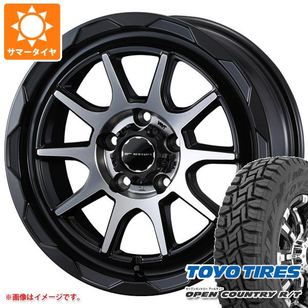 【タイヤ交換対象】サマータイヤ 225/70R16 102/99Q トーヨー オープンカントリー R/T ホワイトレター マッドヴァンス06 7.0-16 タイヤホイール4本セット