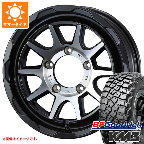 【タイヤ交換対象】ジムニー JB64W用 サマータイヤ BFグッドリッチ マッドテレーンT/A KM3 LT225/75R16 115/112Q マッドヴァンス06 5.5-16 タイヤホイール4本セット|タイヤ1番OFF-ROAD