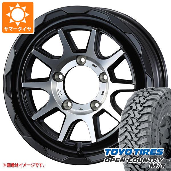【タイヤ交換対象】5本セット ジムニーシエラ JB74W用 サマータイヤ トーヨー オープンカントリー M/T LT225/75R16 103/100Q ホワイトレター マッドヴァンス06 6.0-16 タイヤホイール5本セット｜タイヤ1番OFF-ROAD