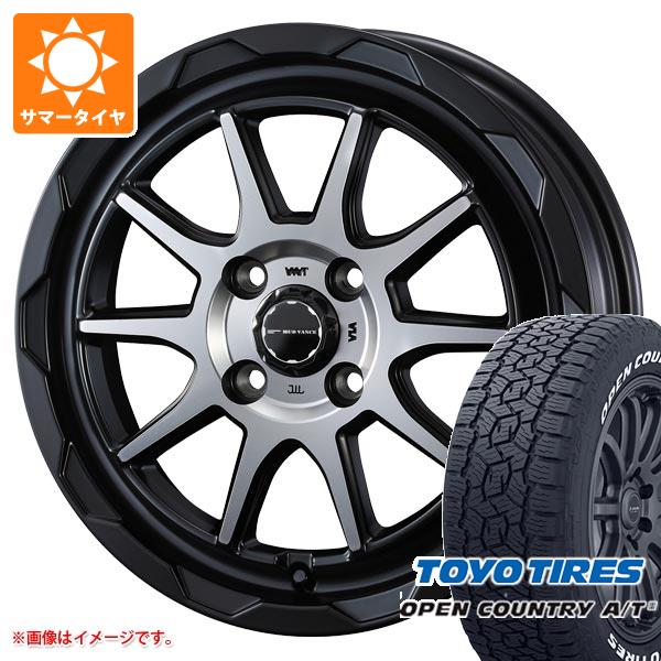 【タイヤ交換対象】ハスラー用 2026年製 サマータイヤ トーヨー オープンカントリー A/T3 165/80R14 97/95N LT ホワイトレター マッドヴァンス06 4.5-14 タイヤホイール4本セット｜タイヤ1番OFF-ROAD