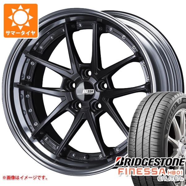 【タイヤ交換対象】サマータイヤ 245/45R19 102W XL ブリヂストン フィネッサ HB01 SSR ライナー タイプ10S 8.5-19 タイヤホイール4本セット
