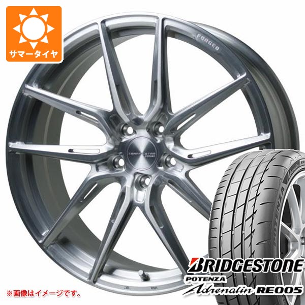 【タイヤ交換対象】サマータイヤ 225/40R19 93Y XL ブリヂストン ポテンザ アドレナリン RE005 トラフィックスター フォージド TSF-02 8.0-19 タイヤホイール4本セット｜タイヤ1番OFF-ROAD