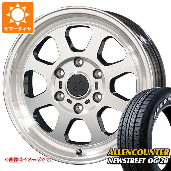 【タイヤ交換対象】トヨタ ハイエース 200系用 サマータイヤ オーレンカウンター ニューストリート OG-20 215/60R17C 109/107T ホワイトレター コスミック クロスブラッド XB02 6.5-17 タイヤホイール4本セット｜タイヤ1番OFF-ROAD