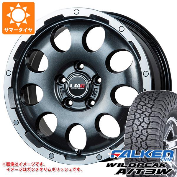 【タイヤ交換対象】サマータイヤ 225/75R16 115/112Q ファルケン ワイルドピーク A/T3W LMG CS-9 6.5-16 タイヤホイール4本セット