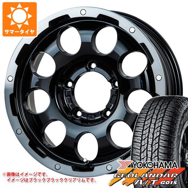【タイヤ交換対象】5本セット スズキ ジムニーノマド JC74W用 サマータイヤ ヨコハマ ジオランダー A/T G015 LT225/75R16 115/112R アウトラインホワイトレター LMG CS-9 5.5-16 タイヤホイール5本セット 98,863円