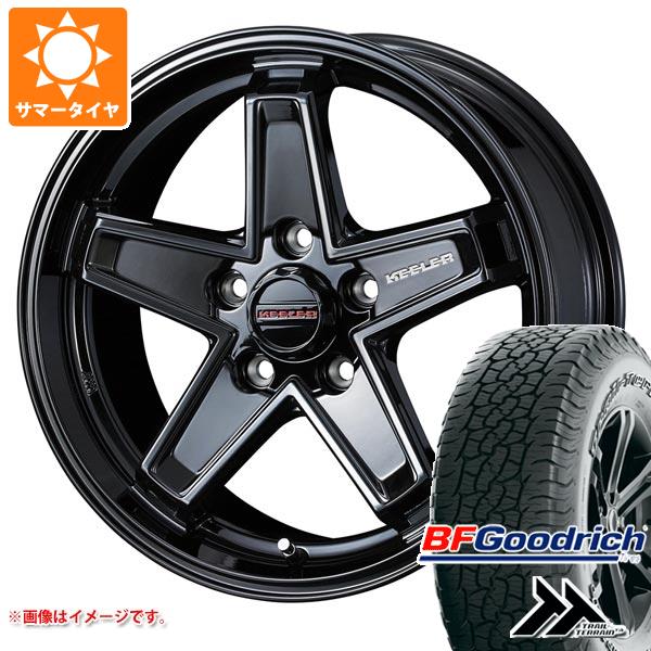 【タイヤ交換対象】サマータイヤ 225/60R17 99H BFグッドリッチ トレールテレーンT/A ブラックレター キーラー タクティクス 7.0-17 タイヤホイール4本セット 108,700円