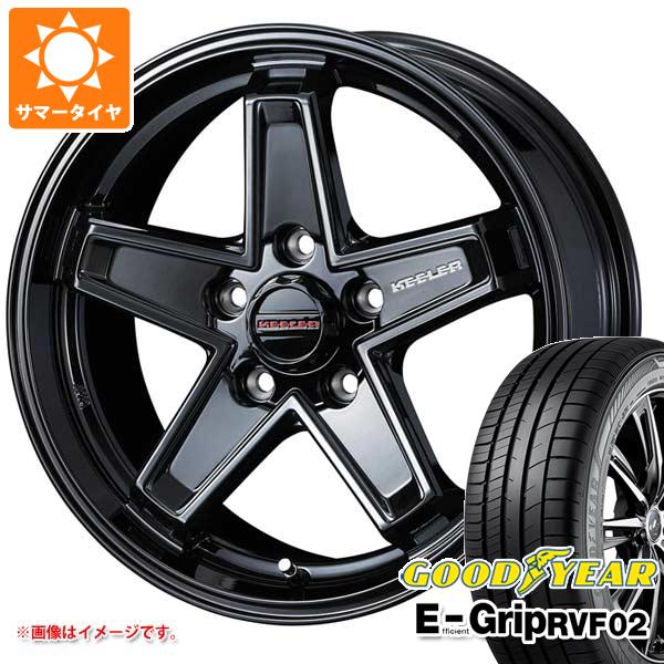 【タイヤ交換対象】サマータイヤ 215/60R17 100H XL グッドイヤー エフィシエントグリップ RVF02 キーラー タクティクス 7.0-17 タイヤホイール4本セット｜タイヤ1番OFF-ROAD