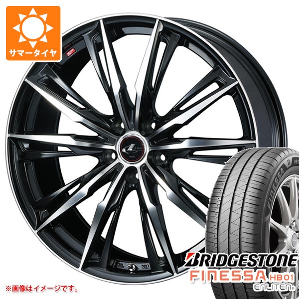 【タイヤ交換対象】サマータイヤ 175/70R14 84S ブリヂストン フィネッサ HB01 レオニス GX 5.5-14 タイヤホイール4本セット|タイヤ1番OFF-ROAD