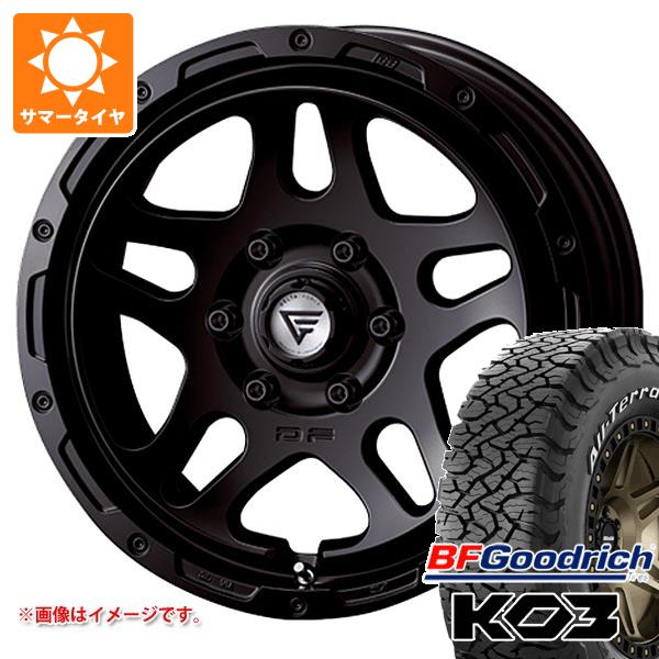 【タイヤ交換対象】トヨタ ランドクルーザー250用 サマータイヤ BFグッドリッチ オールテレーンT/A KO3 LT265/65R18 117/114S ホワイトレター デルタフォース オーバーランダー 8.0-18 タイヤホイール4本セット