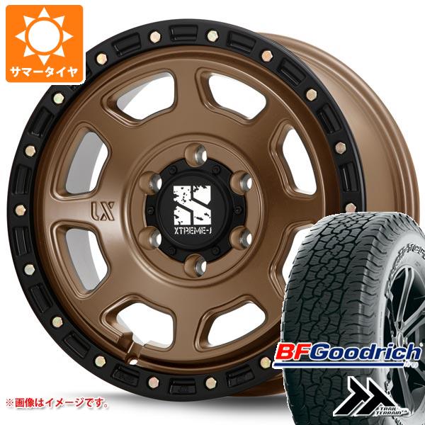 【タイヤ交換対象】ランドクルーザー プラド 150系用 サマータイヤ BFグッドリッチ トレールテレーンT/A 265/65R17 112T アウトラインホワイトレター MLJ エクストリームJ XJ07 8.0-17 タイヤホイール4本セット｜タイヤ1番OFF-ROAD