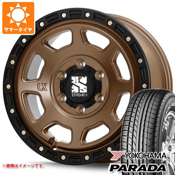 【タイヤ交換対象】ハイエース 200系用 2026年製 サマータイヤ ヨコハマ パラダ PA03 215/65R16C 109/107S ホワイトレター MLJ エクストリームJ XJ07 6.5-16 タイヤホイール4本セット