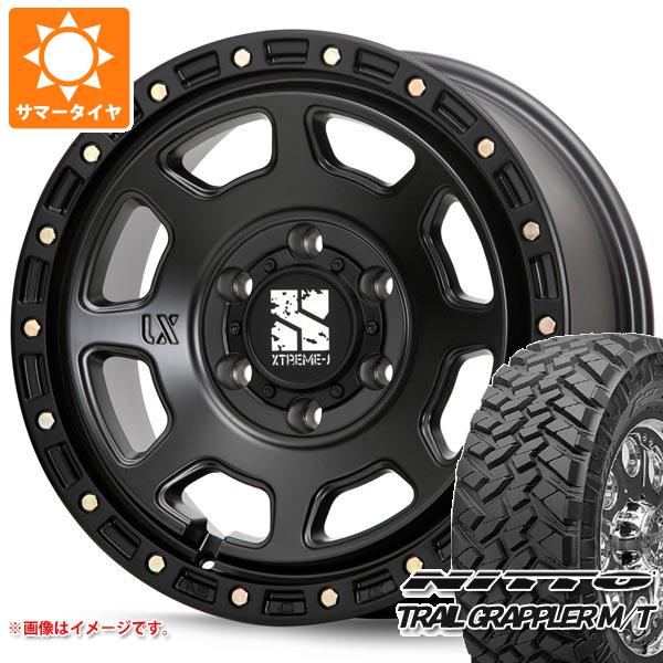 【タイヤ交換対象】サマータイヤ 265/70R17 121/118Q ニットー トレイルグラップラー M/T MLJ エクストリームJ XJ07 8.0-17 タイヤホイール4本セット｜タイヤ1番OFF-ROAD