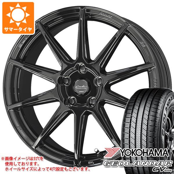 【タイヤ交換対象】サマータイヤ 165/60R15 77H ヨコハマ ジオランダー CV G058 サーキュラー C10R 5.0-15 タイヤホイール4本セット