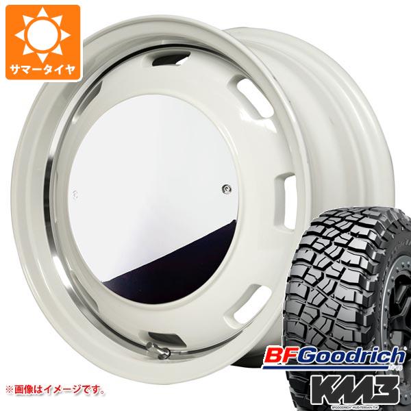 【タイヤ交換対象】スズキ ジムニーノマド JC74W用 サマータイヤ BFグッドリッチ マッドテレーンT/A KM3 LT225/75R16 115/112Q ガルシア シスコムーン 6.0-16 タイヤホイール4本セット