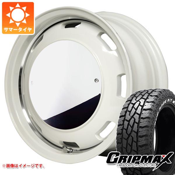 【タイヤ交換対象】スズキ ジムニーノマド JC74W用 サマータイヤ グリップマックス マッドレイジ R/T MAX LT215/70R16 100/97R ホワイトレター ガルシア シスコムーン 6.0-16 タイヤホイール4本セット