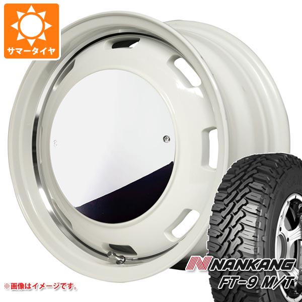 【タイヤ交換対象】スズキ ジムニー用 サマータイヤ ナンカン FT-9 M/T 175/80R16 91S ホワイトレター ガルシア シスコムーン 5.5-16 タイヤホイール4本セット｜タイヤ1番OFF-ROAD