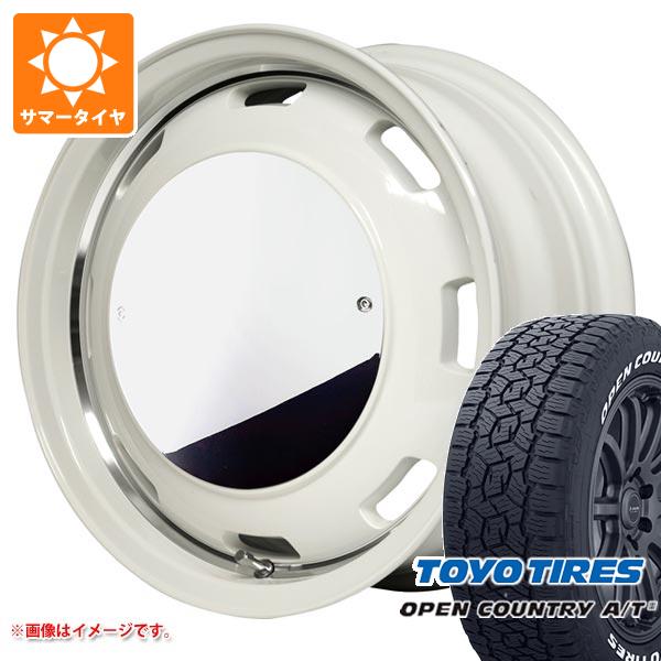 【タイヤ交換対象】ジムニー JB64W用 2026年製 サマータイヤ トーヨー オープンカントリー A/T3 215/70R16 100T ホワイトレター ガルシア シスコムーン 5.5-16 タイヤホイール4本セット|タイヤ1番OFF-ROAD