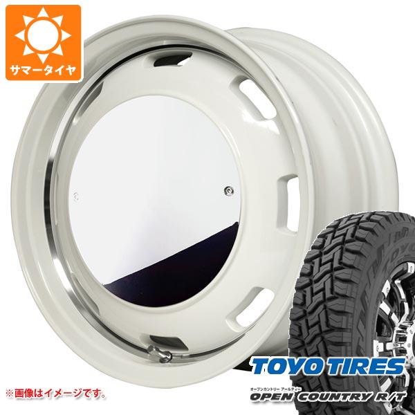 【タイヤ交換対象】5本セット ジムニーシエラ JB74W用 サマータイヤ トーヨー オープンカントリー R/T 235/70R16 106Q ホワイトレター ガルシア シスコムーン 6.0-16 タイヤホイール5本セット｜タイヤ1番OFF-ROAD