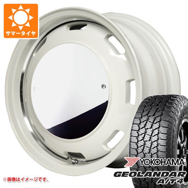 【タイヤ交換対象】スズキ ジムニーシエラ JB74W用 2026年製 サマータイヤ ヨコハマ ジオランダー A/T4 G018 225/70R16 103H ブラックレター ガルシア シスコムーン 6.0-16 タイヤホイール4本セット|タイヤ1番OFF-ROAD