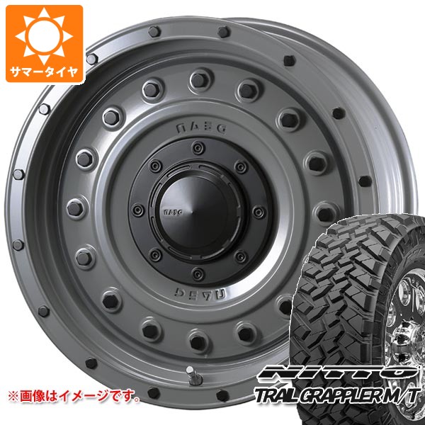 【タイヤ交換対象】サマータイヤ 265/70R17 121/118Q ニットー トレイルグラップラー M/T クリムソン ディーン コロラド 8.0-17 タイヤホイール4本セット