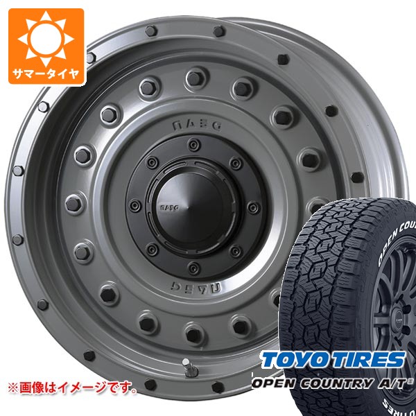 【タイヤ交換対象】トヨタ ハイラックス 120系用 サマータイヤ トーヨー オープンカントリー A/T3 265/65R17 112H ホワイトレター クリムソン ディーン コロラド 8.0-17 タイヤホイール4本セット