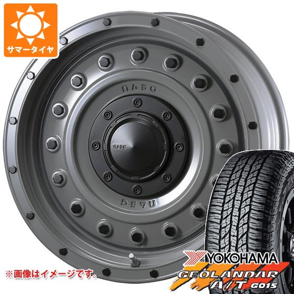 【タイヤ交換対象】5本セット FJクルーザー 10系用 サマータイヤ ヨコハマ ジオランダー A/T G015 P285/70R17 117T アウトラインホワイトレター クリムソン ディーン コロラド 8.0-17 タイヤホイール5本セット|タイヤ1番OFF-ROAD