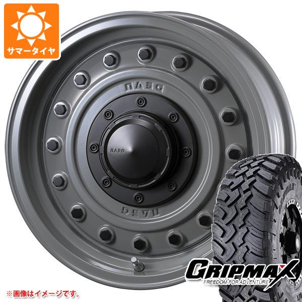 【タイヤ交換対象】スズキ ジムニーノマド JC74W用 サマータイヤ グリップマックス マッドレイジ M/T 195/80R15 96Q ホワイトレター クリムソン ディーン コロラド 6.0-15 タイヤホイール4本セット