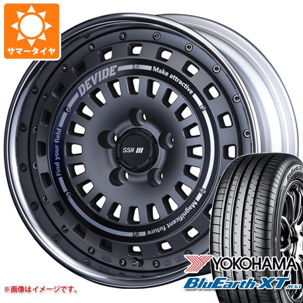 【タイヤ交換対象】ライズ用 サマータイヤ ヨコハマ ブルーアースXT AE61 215/60R17 96H SSR ディバイド クロスバッハ 6.5-17 タイヤホイール4本セット|タイヤ1番OFF-ROAD