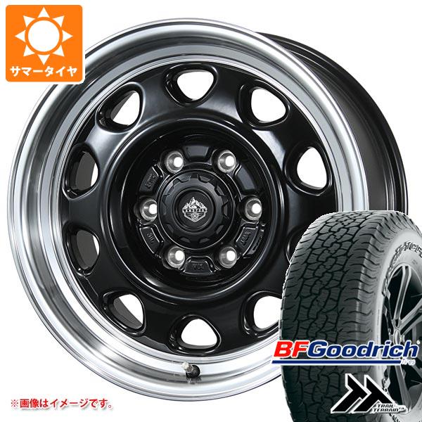 【タイヤ交換対象】サマータイヤ 225/60R17 99H BFグッドリッチ トレールテレーンT/A ブラックレター ランドフット SWZ 8.0-17 タイヤホイール4本セット
