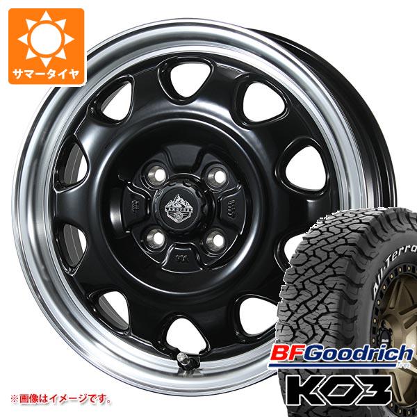 【タイヤ交換対象】ライズ用 2026年製 サマータイヤ BFグッドリッチ オールテレーンT/A KO3 LT215/70R16 100/97S ホワイトレター ランドフット SWZ 6.0-16 タイヤホイール4本セット
