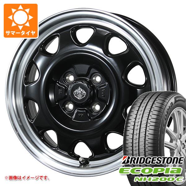 【タイヤ交換対象】2026年製 サマータイヤ 185/55R16 83V ブリヂストン エコピア NH200C ランドフット SWZ 6.0-16 タイヤホイール4本セット｜タイヤ1番OFF-ROAD